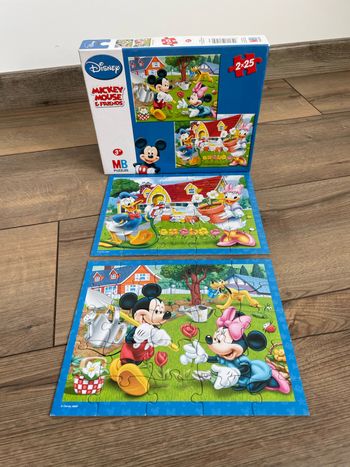 2 puzzles Mickey mousse et ses amis Disney