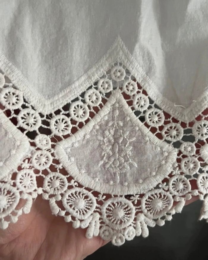 tunique avec tulle et broderie - photo numéro 3