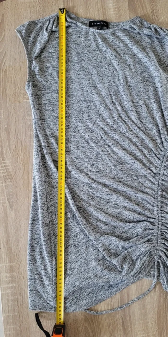 Robe moulante grise chinée Gibsonlook Taille M ou 38 - photo numéro 12