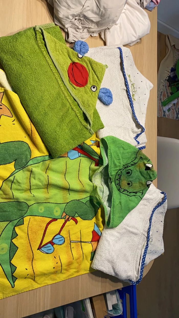 Lot de 4 grandes sorties de bain IKEA