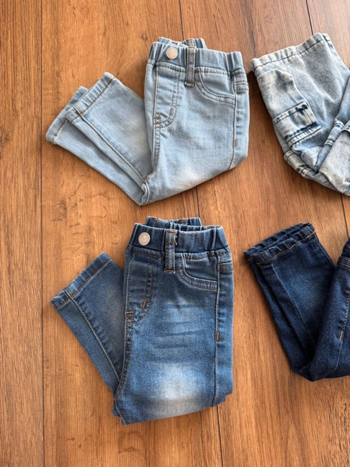 💐Lot de 6 pantalons bébé fille taille 6-9 mois 💐 - photo numéro 2