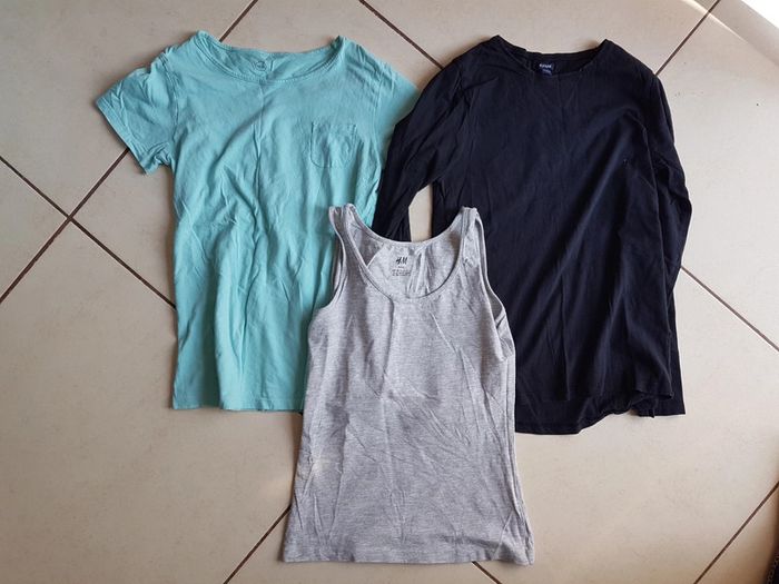 Lot de 3 t-shirt fille 12 ans