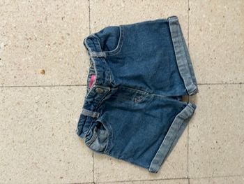 Short en jean fille 