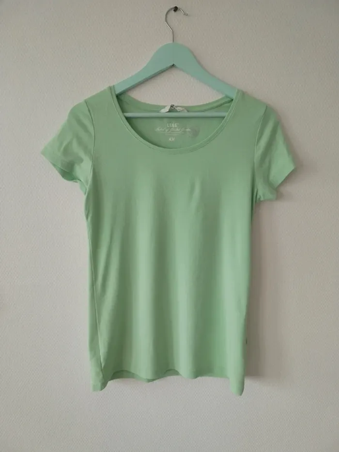 T-shirts vert menthe H&M