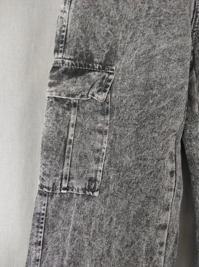 Jean cargo gris T.32 Jennyfer xxs - photo numéro 2