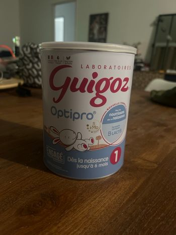 Lait en poudre guigoz optipro 1
