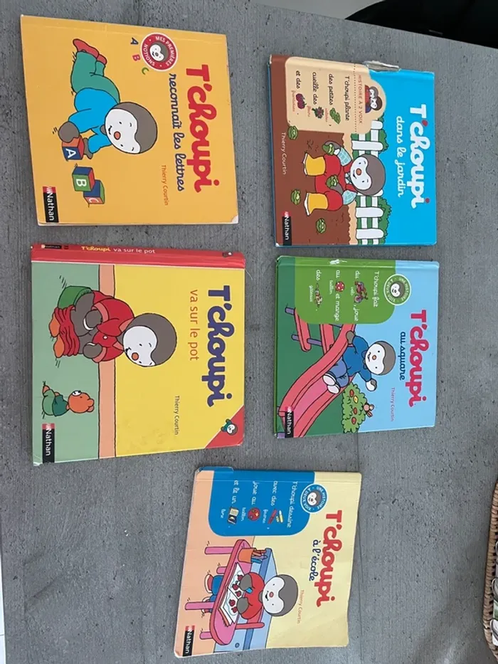 Lot livres t’choupi
