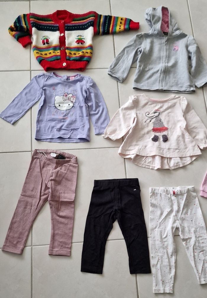 Lot vêtements fille 18 mois --- prix en baisse - photo numéro 2
