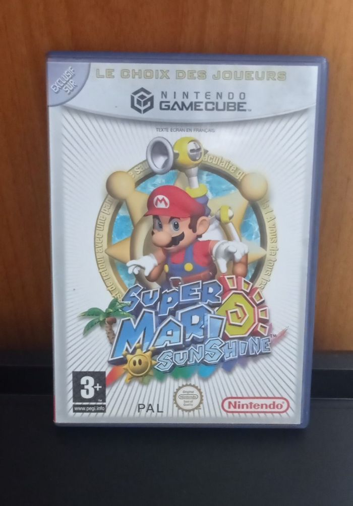 😍super Mario sunshine sur Nintendo GameCube - photo numéro 1