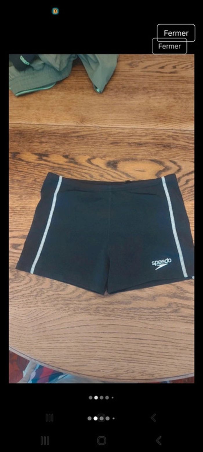 Maillot de bain Speedo noir homme It 46 fr 80 - photo numéro 2