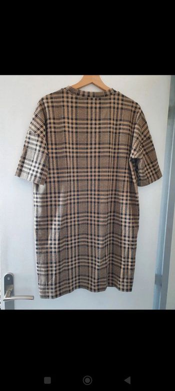 Robe à carreaux taille L