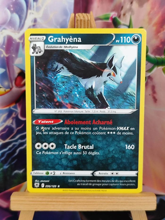 Grahyèna rare 96/189 astres radieux