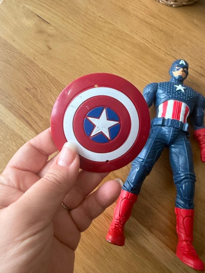 Figurine Captain America Marvel Hasbro - photo numéro 6
