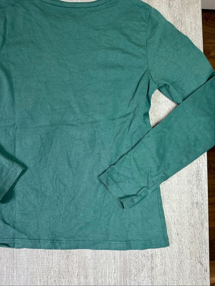 T-shirt ML motif cœur - Taille 8 ans - photo numéro 9