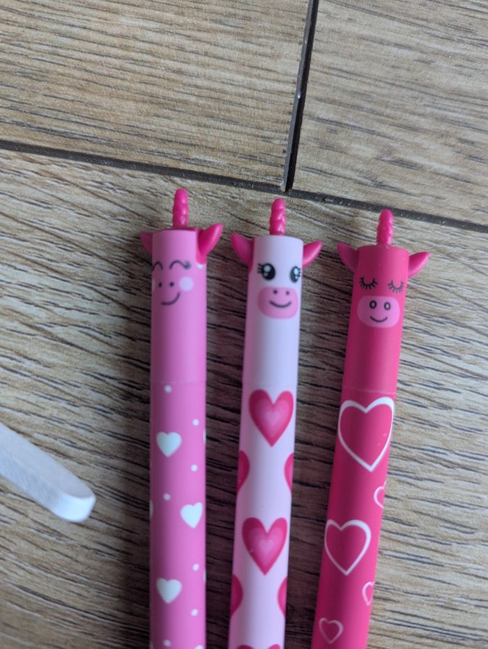 Lot 3 stylos type Legami