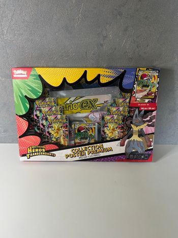 Carte Pokemon Coffret Poster Mega Lucario ME2.5