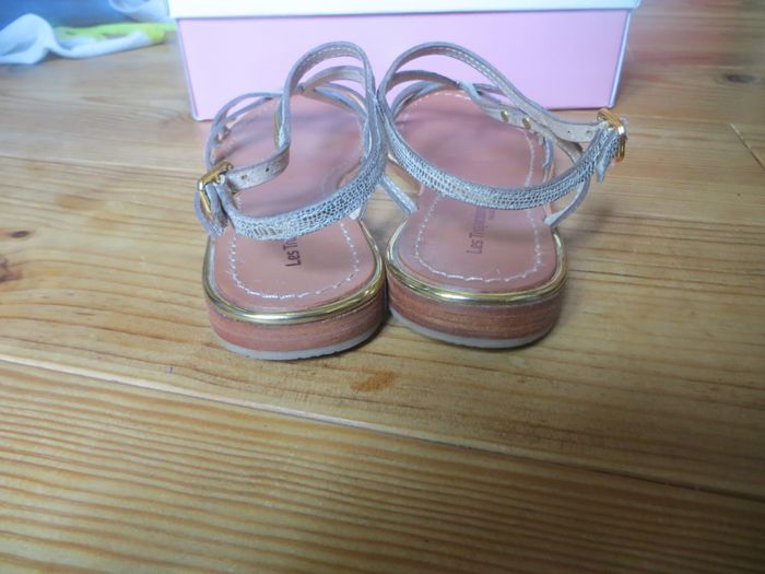 Sandales Mure les tropeziennes bronze rose 37 - photo numéro 4