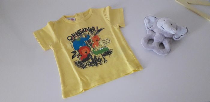 T.shirt manches courtes 6 mois - photo numéro 4