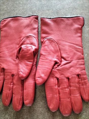 Gant cuir Isotoner