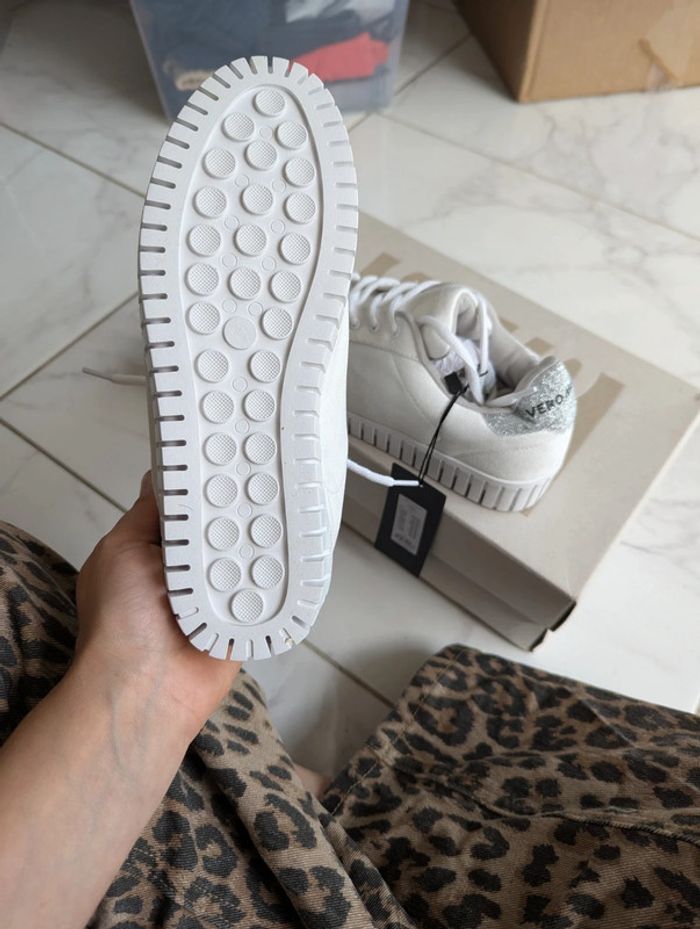 Basket blanche - Véro moda - Taille 37 - Valeur 39.99 - photo numéro 3