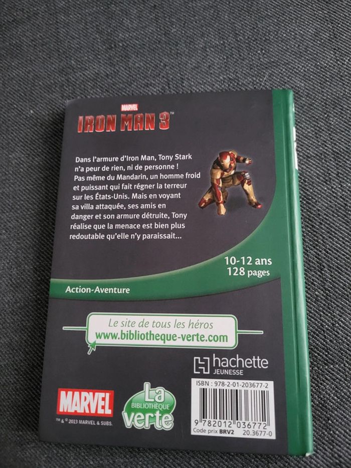 Livre Iron man 3 - photo numéro 2