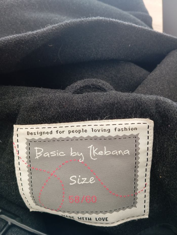 Manteau gris rond rose - photo numéro 4