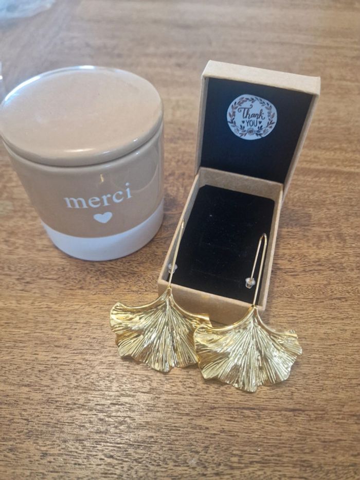 Boucle d'oreilles acier inoxydable - photo numéro 2