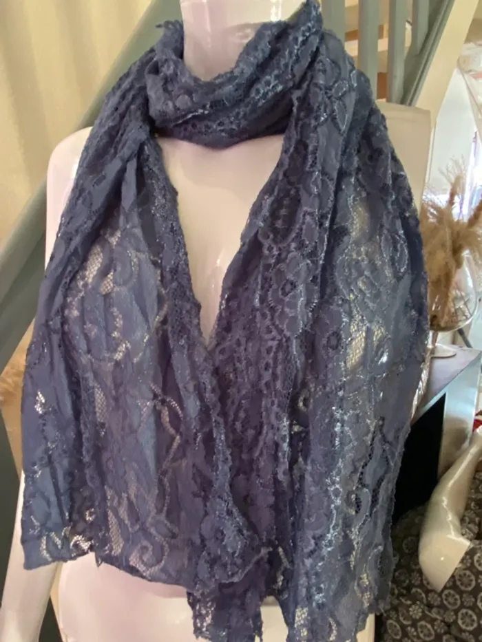 étole femme vintage