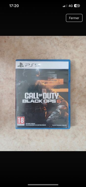 Call of duty black ops 6 tt neuf