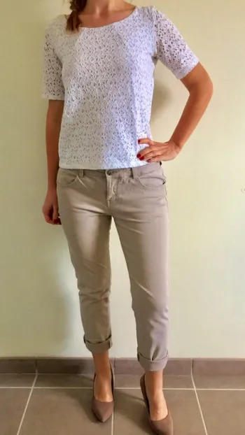 Jean beige