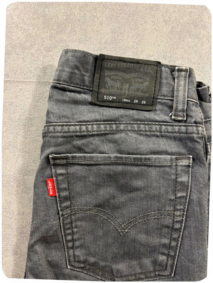 Jean Noir Levi’s 510 W29 L29 =Taille 38 - photo numéro 2