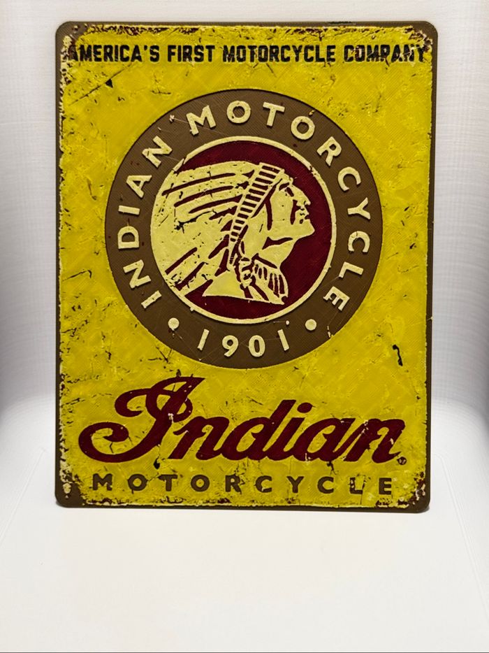 Hueforge vintage Indian