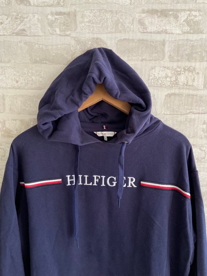 Robe sweat à capuche tommy Hilfiger taille L - photo numéro 2