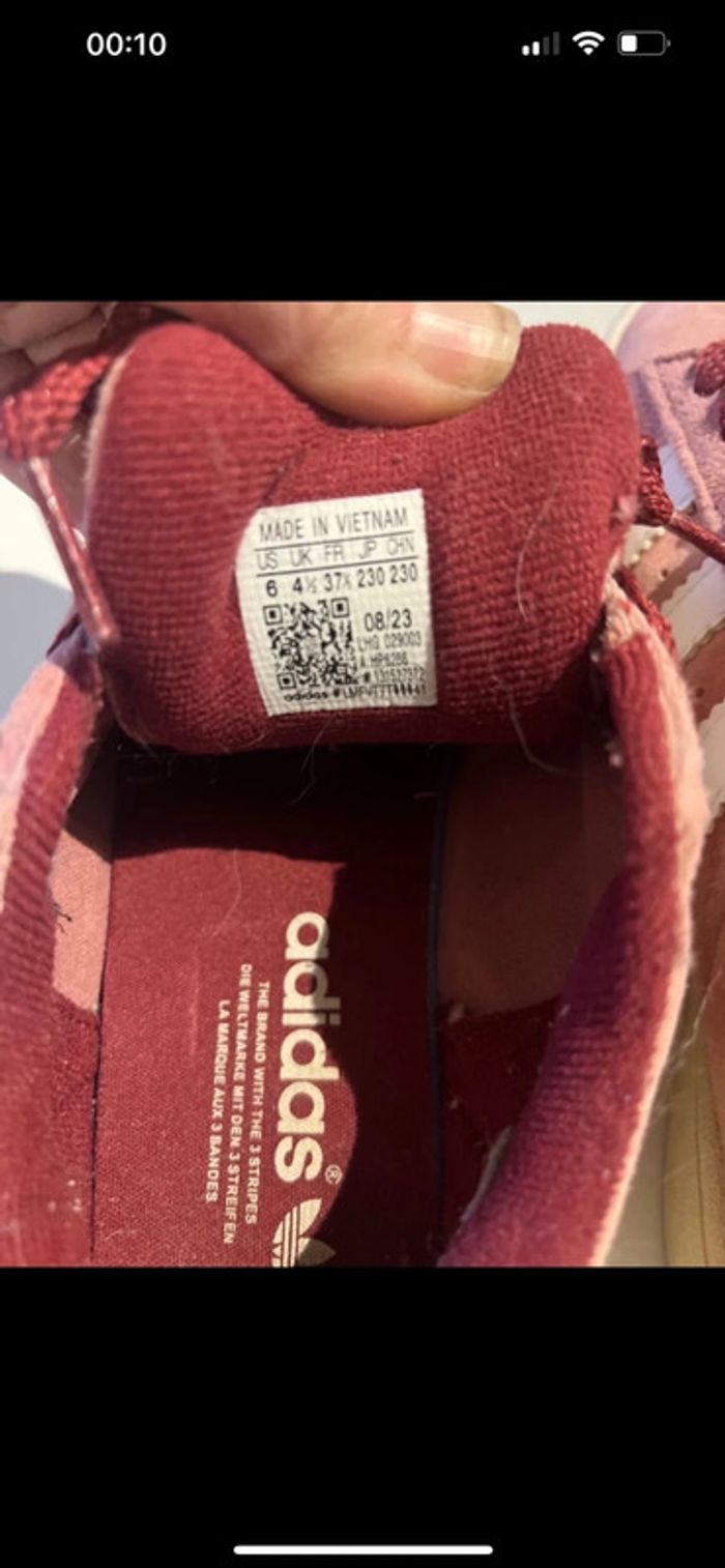 Baskets adidas campus  37.5 - photo numéro 4
