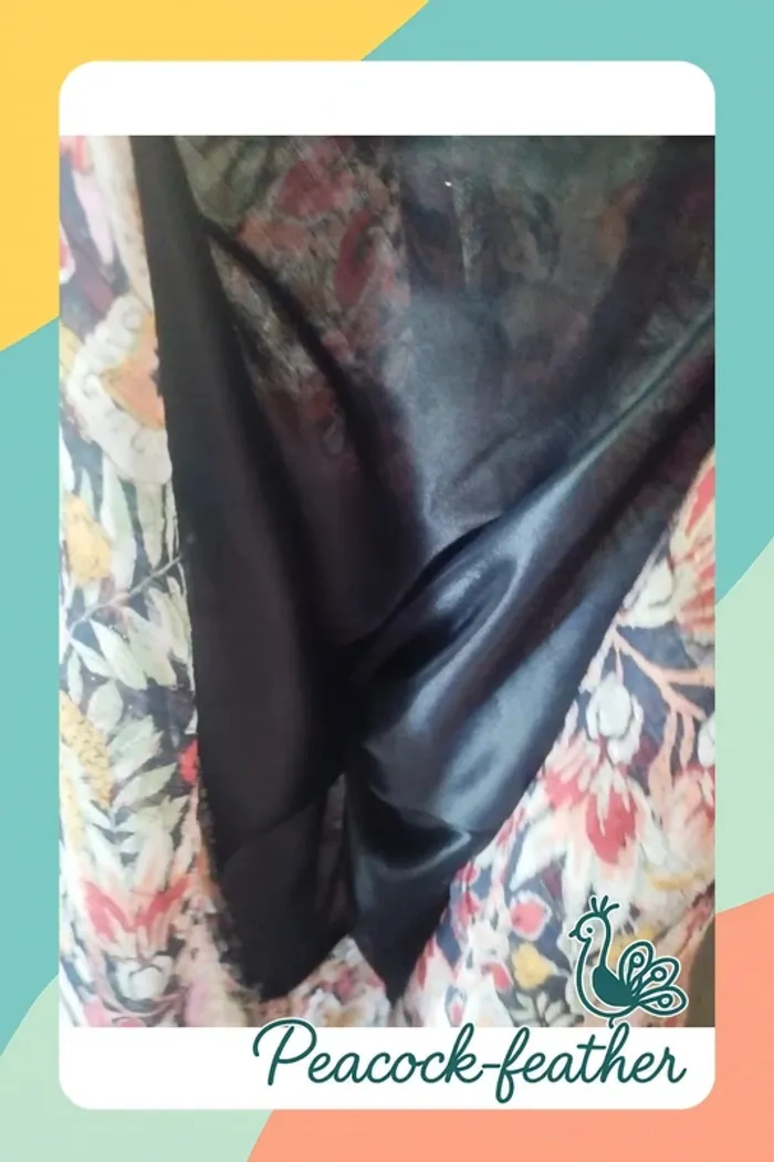 Robe longue fleurie 44 camaïeu - photo numéro 9