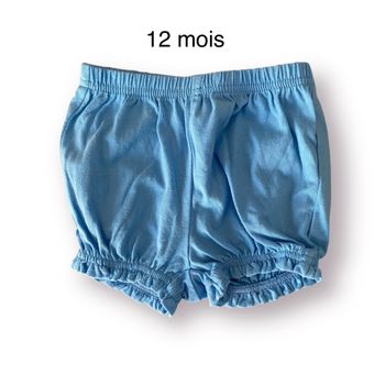 Bébé short léger bleu Taille 12 mois