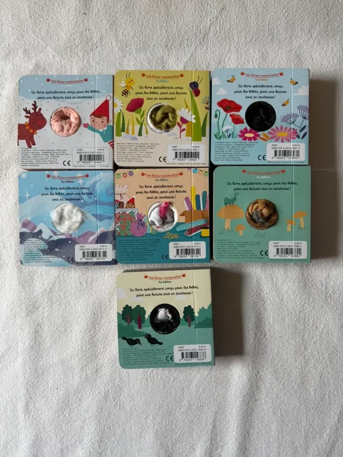 Lot de 7 livres marionnette - photo numéro 2