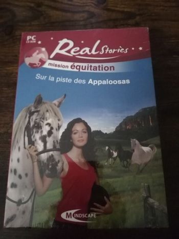 PC CD-ROM réal stories mission équitation