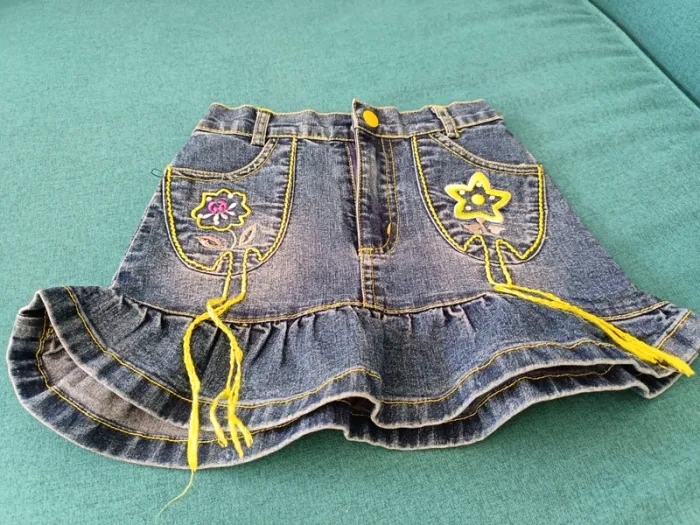 Jupe en jeans