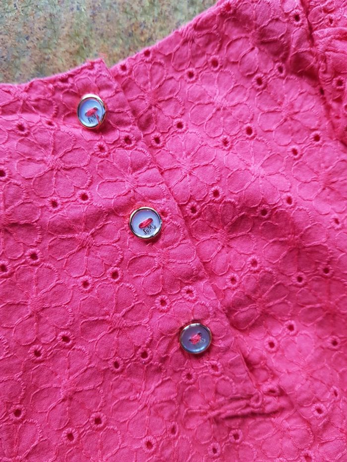 Blouse à fleurs sergent major fille 4ans - photo numéro 5