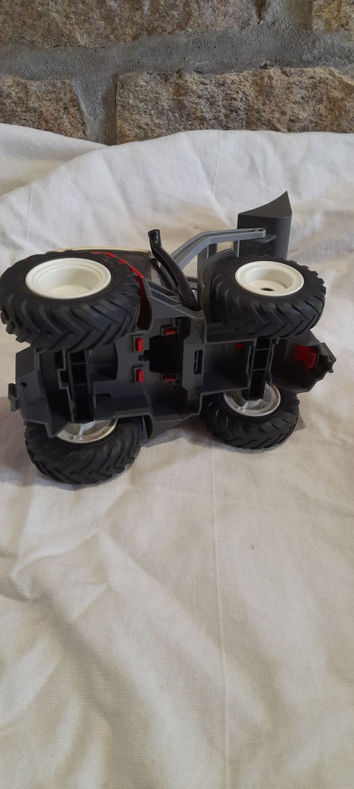 Tracteur rouge et gris playmobil - photo numéro 9