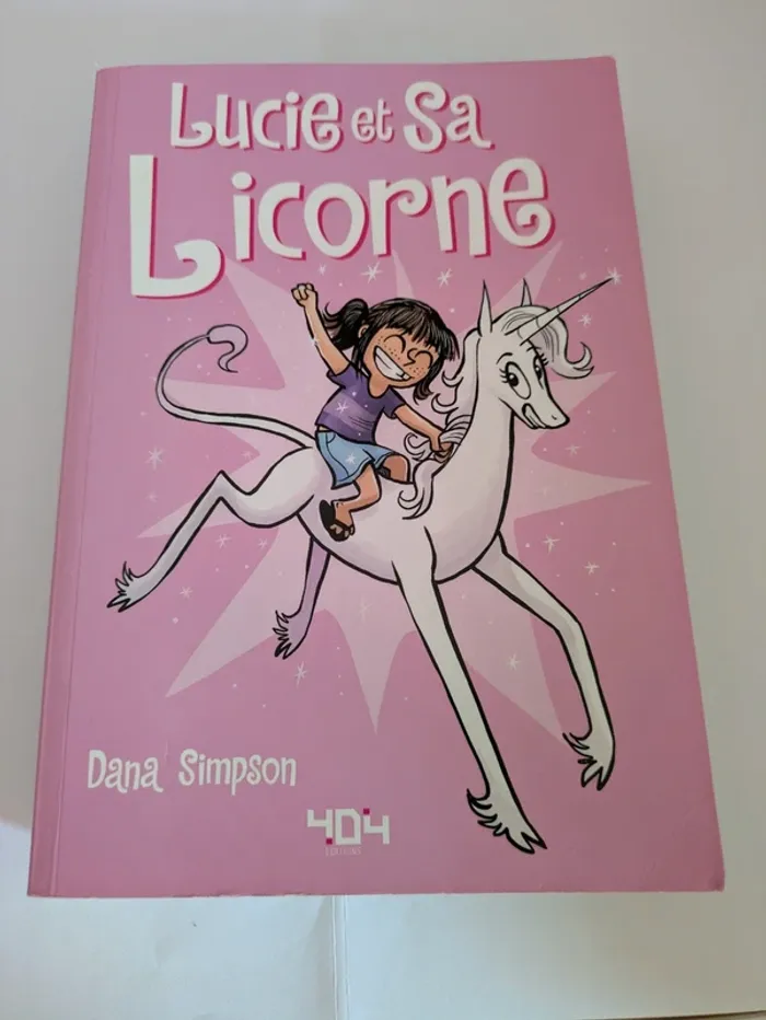 Livre Lucie et sa Licorne