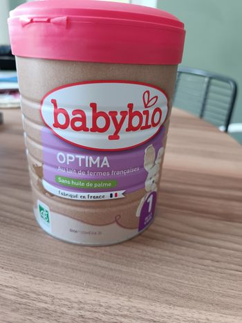 Lait en poudre babybio
