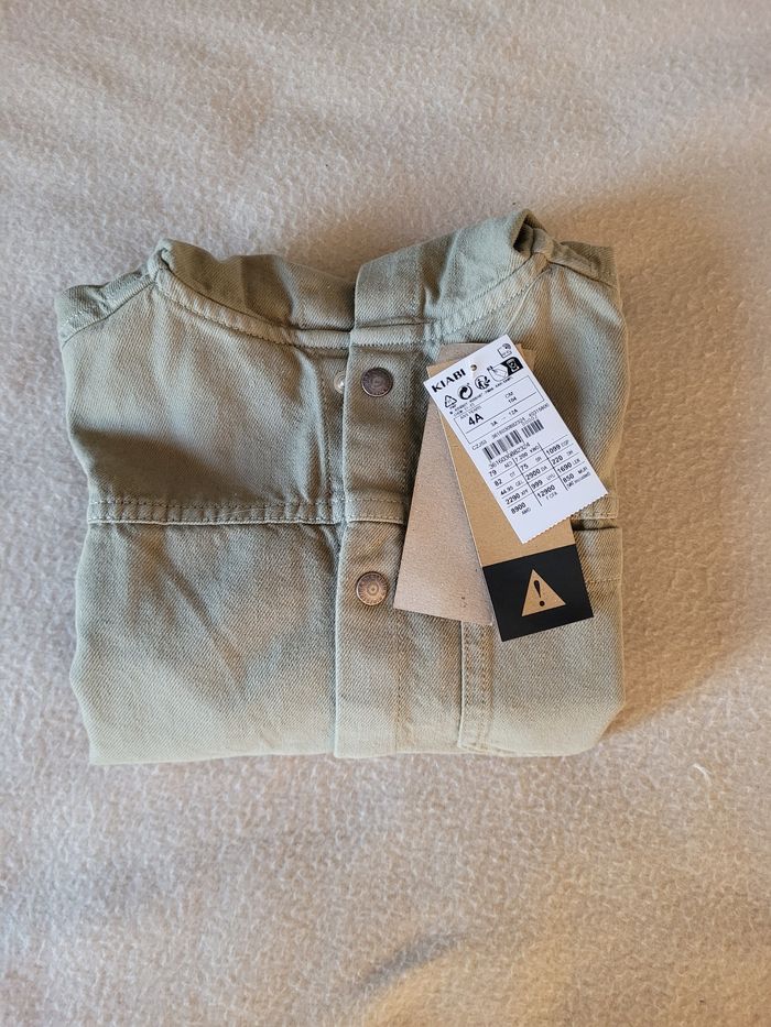 Veste en jeans kiabi 4 ans - photo numéro 6