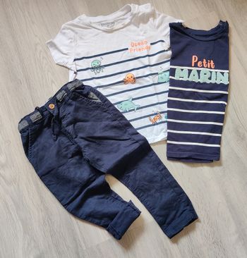 Ensemble 3 pièces Gémo - In extenso  Taille 2-3 ans