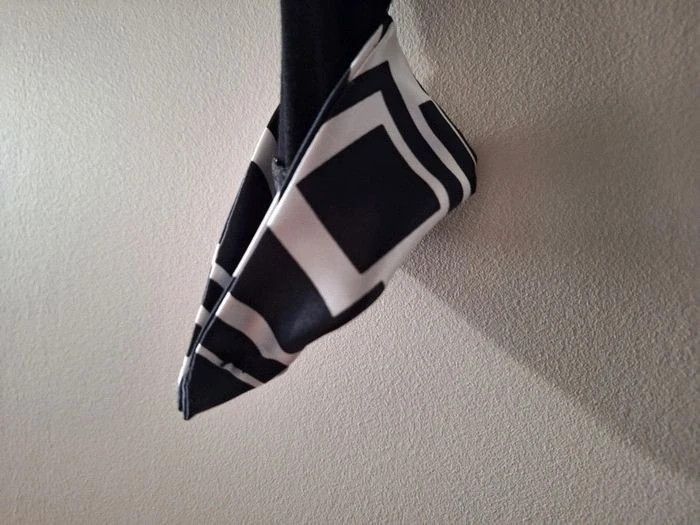 Tee shirt noir cravate Morgan Taille S - photo numéro 3