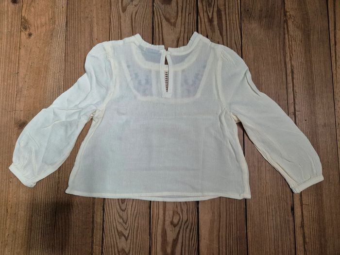 Tunique fluide brodée pour bébé fille. - photo numéro 2