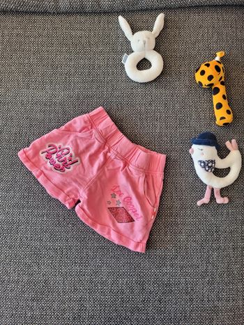 Short coton fille 4 ans