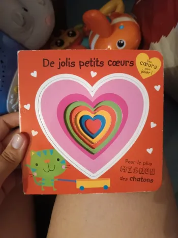 Livre de jolis petits coeurs
