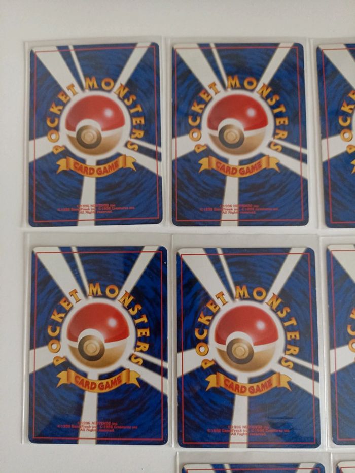 Lot 10 cartes Pokémon Néo Genesis japonais - photo numéro 6